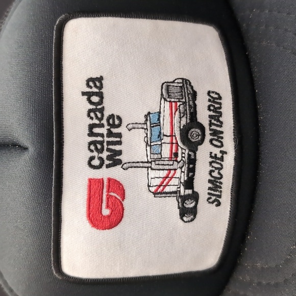 Canada Wire,Simcoe Ontario Black Mesh, Snapback Trucker Hat. - Picture 3 of 9